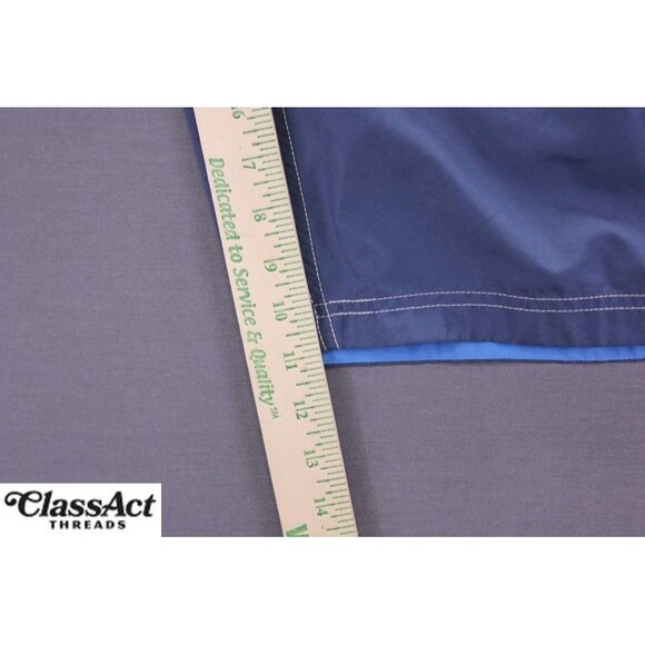 Speedo Swim Trunks Men’s Blue Drawstring Polyester Pockets Sz XXL - Picture 3 of 7